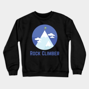 Rock Climber Crewneck Sweatshirt